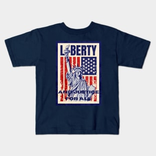 Liberty and Justice for All Kids T-Shirt